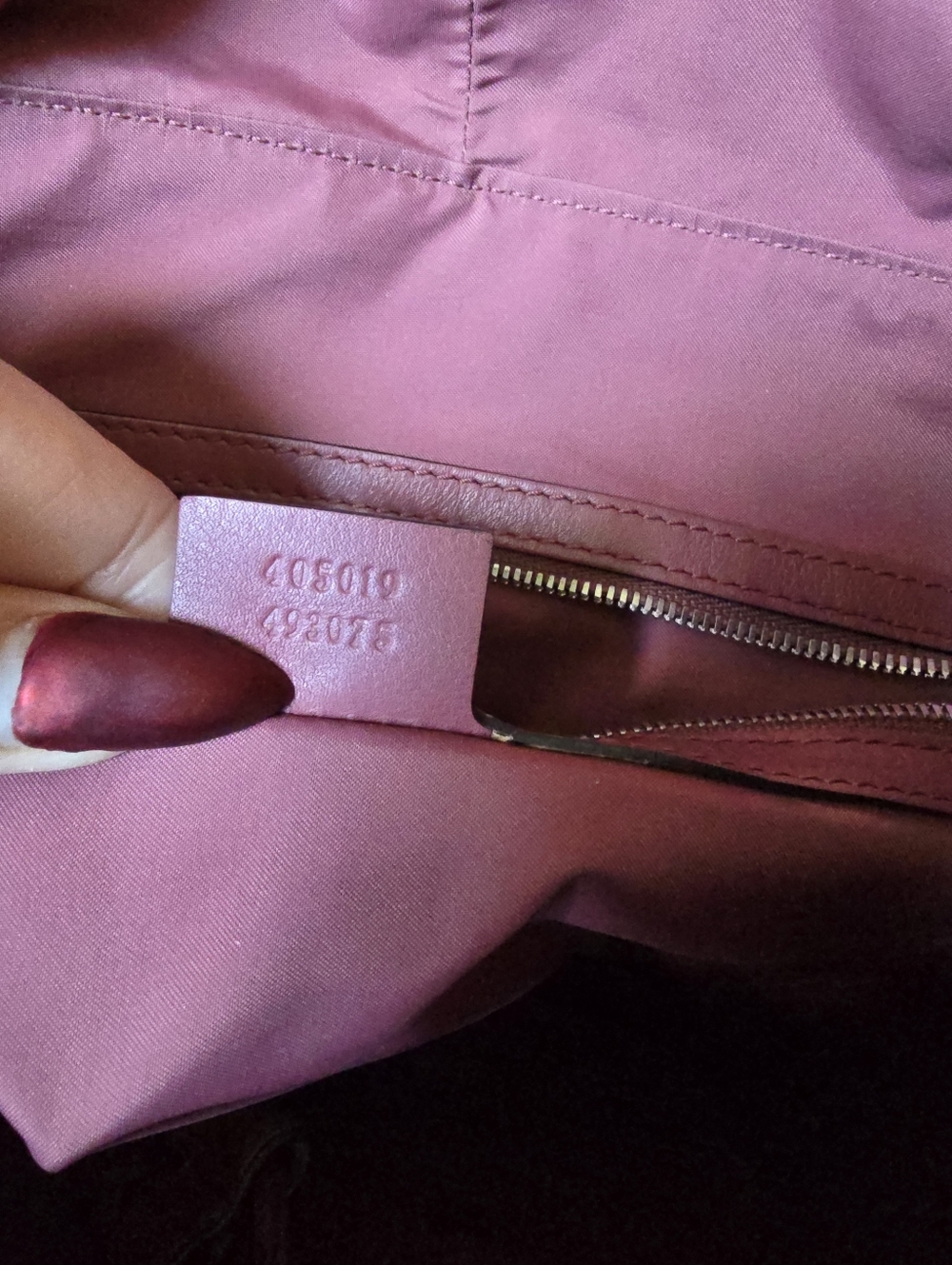 Authentic Gucci Brown GG Supreme Floral Canvas Backpack with Pink Interior - Picture 16 of 16